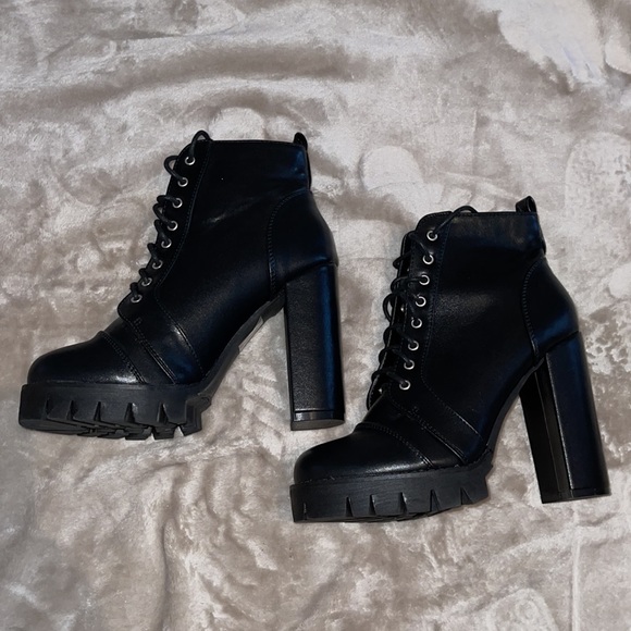 Faux Leather Booties - Picture 5 of 5